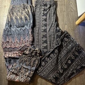 Printed yoga pants bundle